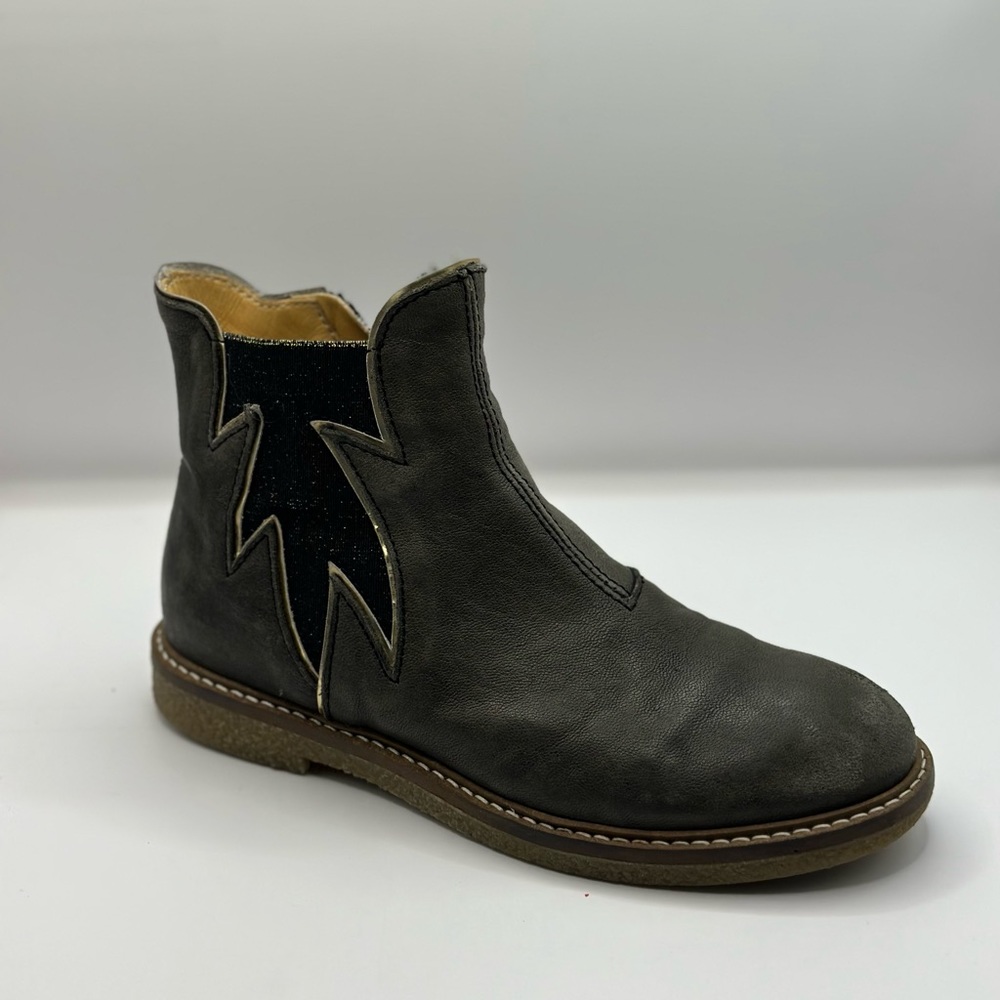 OCRA - Italian Grey Chelsea Boots
